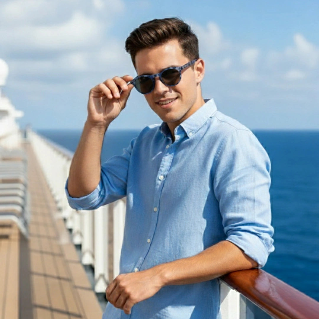 Óculos Masculino Old Money Crepúsculo