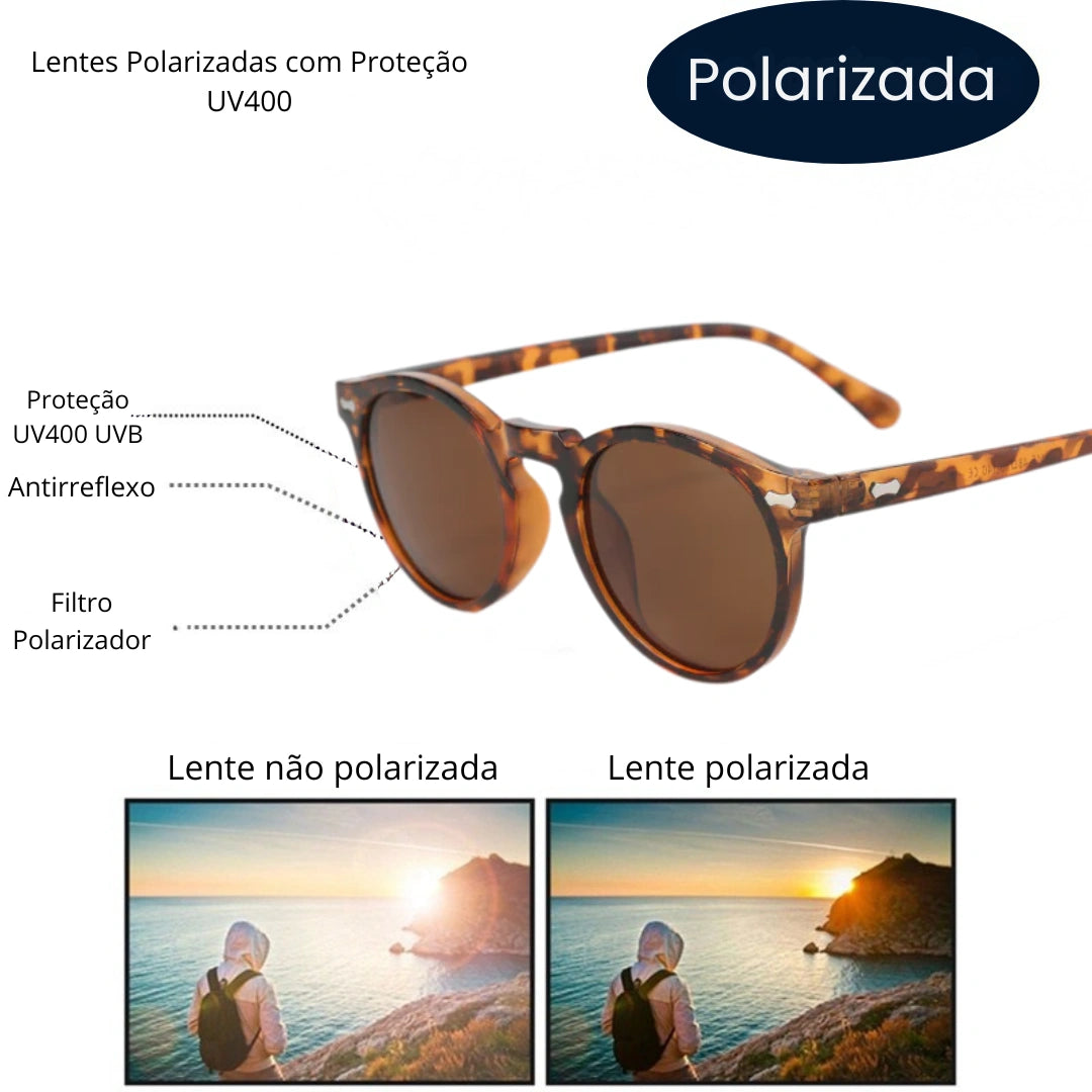 Óculos Masculino Old Money Lava