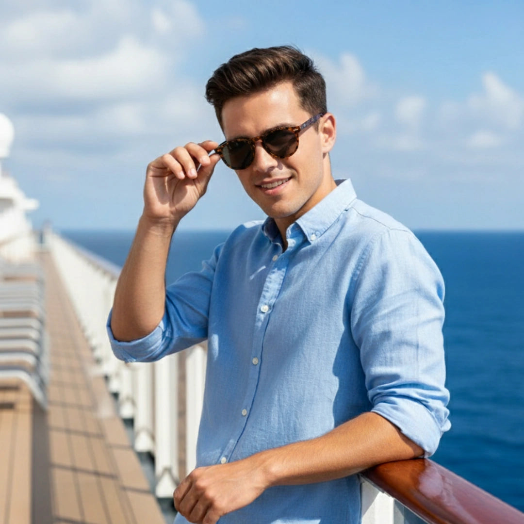 Óculos Masculino Old Money Lava