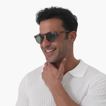 Óculos Masculino Old Money Vinho