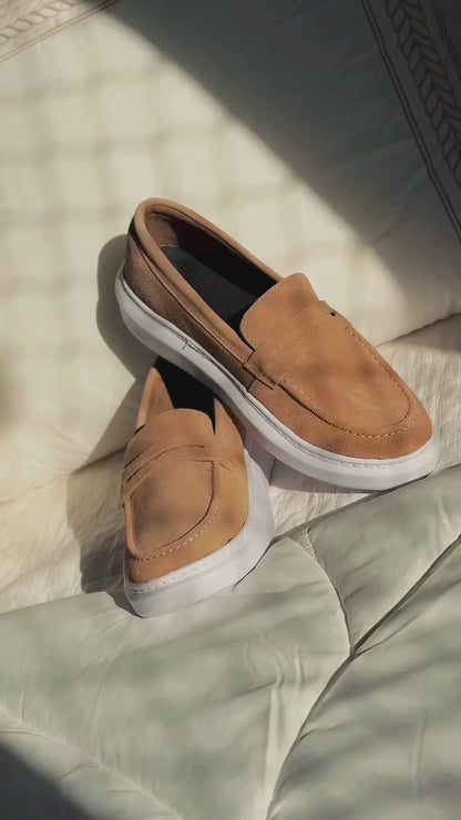 Loafer Masculino Bege